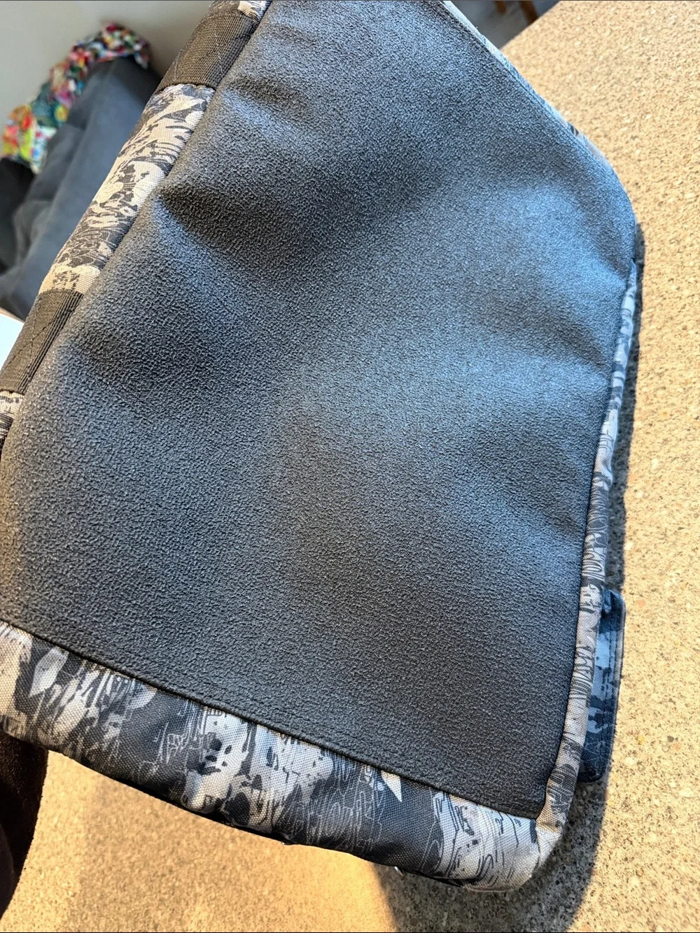 Oakley Black & Gray Camo Tactical Duffel Bag